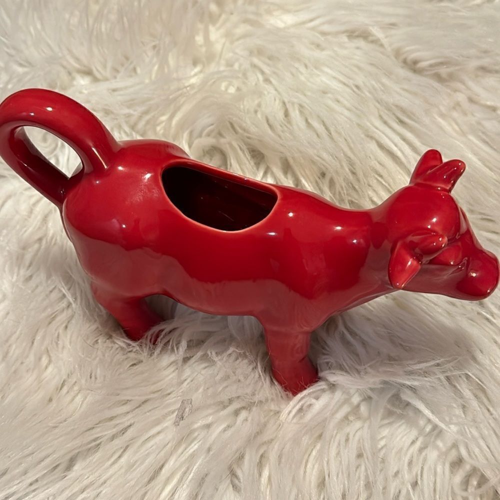 FOOD NETWORK RED COW CREAMER